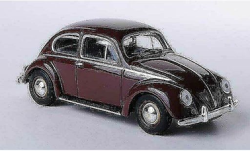 Volkswagen Kafer Base 1/43 Minichamps 1200 marron 1953 miniature