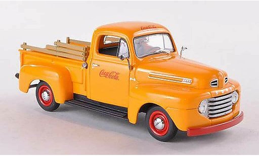 Ford F-1 Pick Up 1/43 Minichamps Coca Cola jaune 1949 Coca Cola Collection miniature