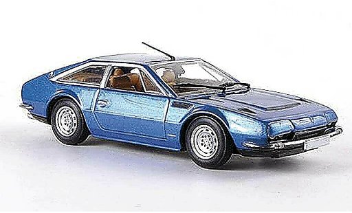 Lamborghini Jarama Base 1/43 Minichamps 400 GT 2+2 bleue 1974 miniature