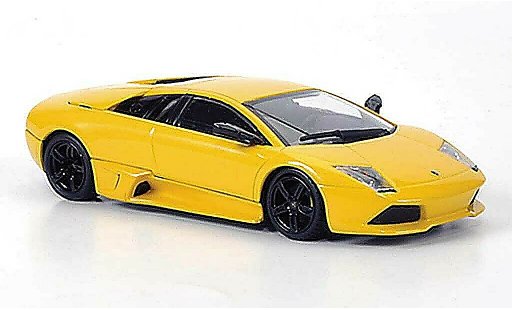 Lamborghini Murcielago LP640 1/43 Minichamps jaune 2006 miniature