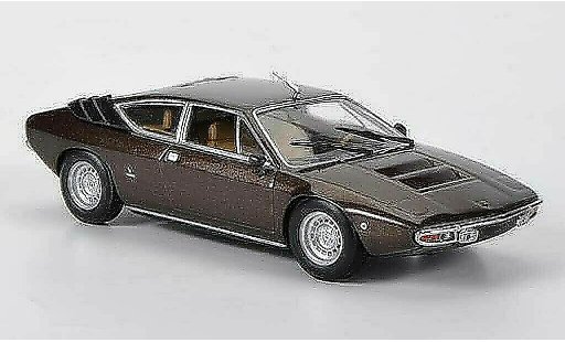 Lamborghini Urraco Base 1/43 Minichamps marron 1972 miniature