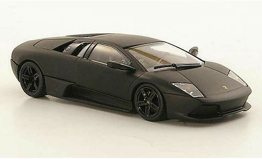 Lamborghini Murcielago LP640 1/43 Minichamps matnoire 2008 miniature