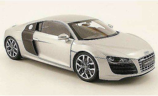 Audi R8 4.2 fsi 1/18 Kyosho 5.2 quattro grise 2009 miniature