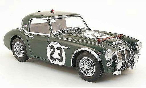 Austin Healey 3000 course 1/18 Kyosho no.23 24h le mans 1960 miniature