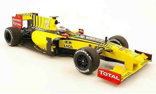 Renault F1 2010 1/18 Minichamps team no.12 showcar miniature