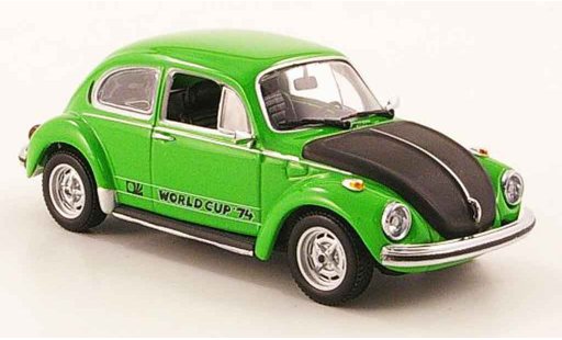 Volkswagen Coccinelle Base 1/43 Minichamps 1303 world cup verte noire 1974 miniature