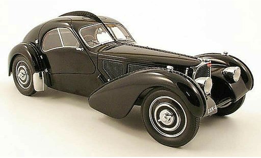 Bugatti 57 Atlantic 1/18 Neo SC noir 1938 miniature