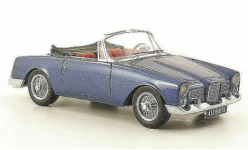 Facel Vega Facellia Cabriolet 1/43 Neo F2 DHC noire-bleu 1961 miniature