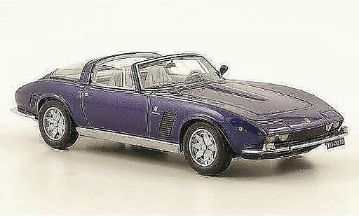 ISO Grifo Base 1/43 Neo Mk2 Targa bleu 1972 miniature