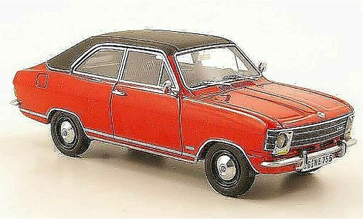 Opel Olympia A 1/43 Neo LS rouge/noire 1970 miniature