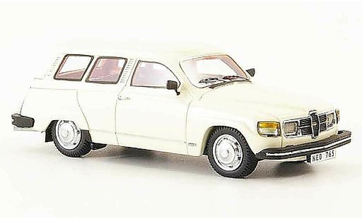 Saab 95 GL 1/43 Neo creme blanche 1979 miniature