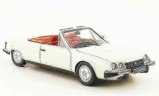 Citroen CX Cabriolet 1/43 Neo orphee blanche 1983 miniature