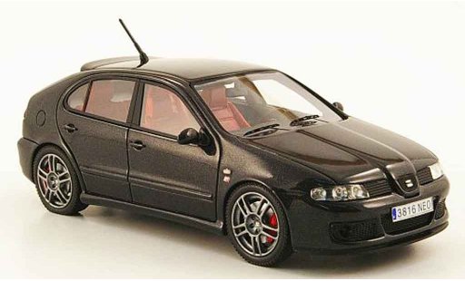 Seat Leon Cupra 1/43 Neo mk1 r noire 2003 miniature