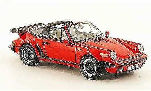 Porsche 911 Turbo 1/43 Neo Targa rouge 1982 miniature