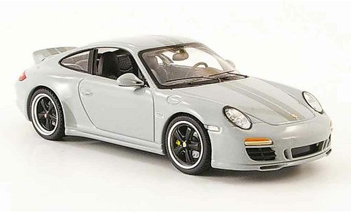 Porsche 911 S 1/43 Schuco Carrera Sport Classic grise 2009 miniature
