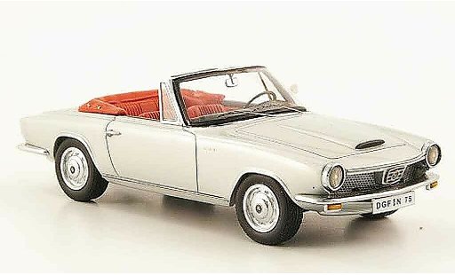 Glas 1300 GT Cabriolet 1/43 Neo grise 1966 miniature
