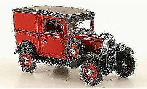 Fiat 508 Furgone 1/43 Rio Balilla Autocarro rouge/noire 1935 miniature