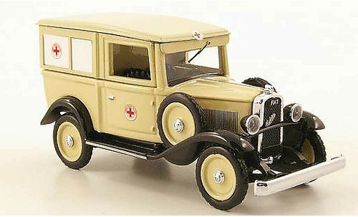 Fiat 508 Ambulanza 1/43 Rio Balilla Ambulancea Croce Rossa Italiana RTW 1935 miniature