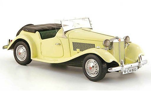 MG TD MkII 1/43 Neo Mark II beige LHD limit&Atilde;&copy;e edition 1950 miniature