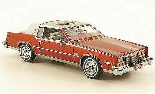 Cadillac Eldorado Biarritz 1/43 Neo rouge/blanche/d 1979 miniature