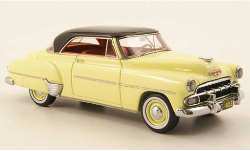 Chevrolet De Luxe Coupe 1/43 American Excellence HT jaune/noire lim. Aufl. 500 1952 miniature