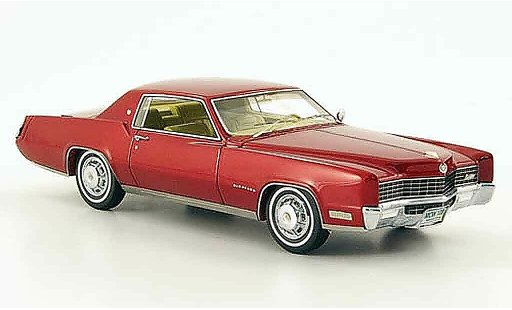Cadillac Eldorado Coupe 1/43 Neo rouge edition liavecee 500 1967 miniature