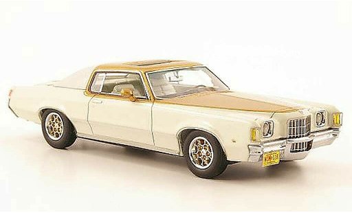 Pontiac Grand Prix Hurst SSJ 1/43 American Excellence gold/blanche lim. Aufl. 500 1972 miniature