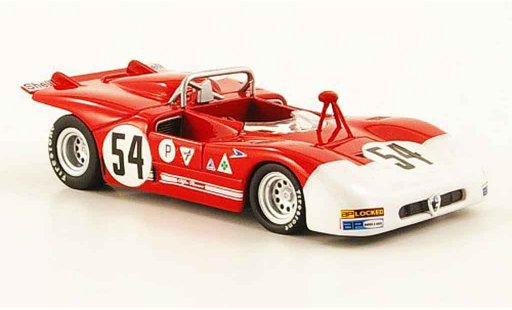 Alfa Romeo 33.3 prototipo 1/43 M4 1971 no.54 brands hatch miniature