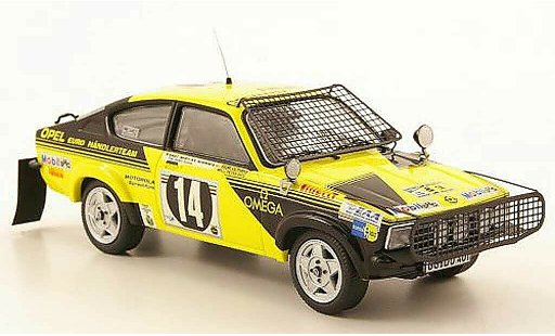 Opel Kadett C C 1/43 Schuco Coupe No.14 Safari Rallye 1976 miniature