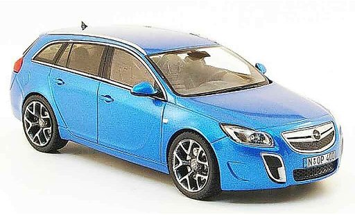 Opel Insignia OPC 1/43 Schuco sports tourer bleu 2009 miniature