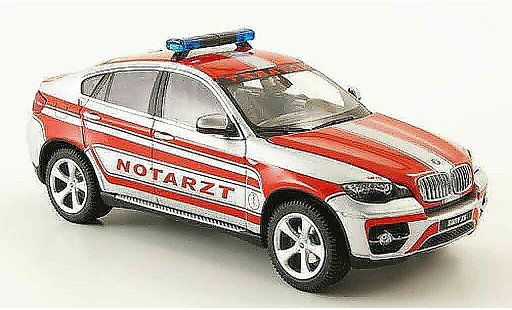 Bmw X6 secours 1/43 Schuco E71 Notarzt miniature
