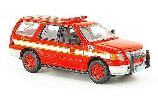 Ford Expedition Pompiers 1/43 Gearbox Boston Fire Dept. pompier miniature