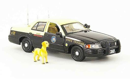Ford Crown Police Interceptor 1/43 First Response Victoria Florida Highway Patrol K 9 miniature