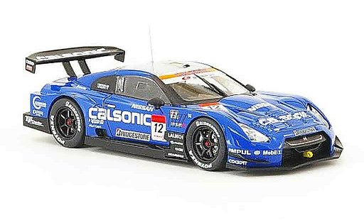 Nissan Skyline R35 1/43 Ebbro GT R No.12 Calsonic Super GT 2008 miniature