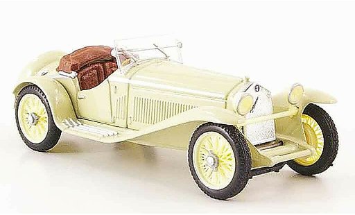 Alfa Romeo 1750 gs zagato 1/43 Brumm beige 1931 miniature