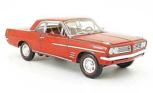 Pontiac Tempest Coupe 1/18 Highway 61 rot-marron 1963 miniature