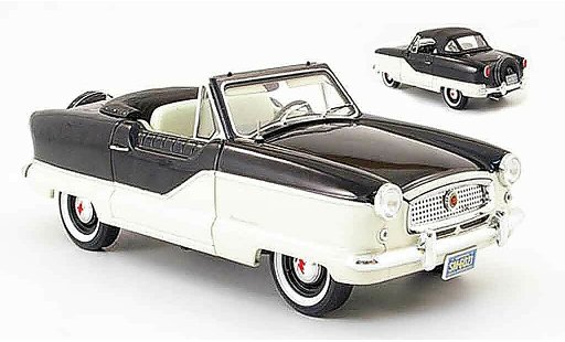 Metropolitan 1500 Convertible 1/18 Highway 61 cabriolet noire/blanche 1959 miniature