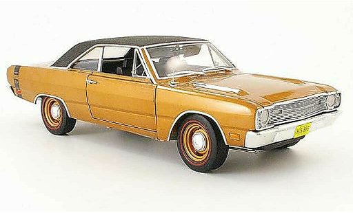 Dodge Dart 1969 1/18 Highway 61 340 swinger cuivre/noire miniature