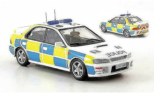 Subaru Impreza Police 1/43 Trofeu North Yorkshire UK miniature
