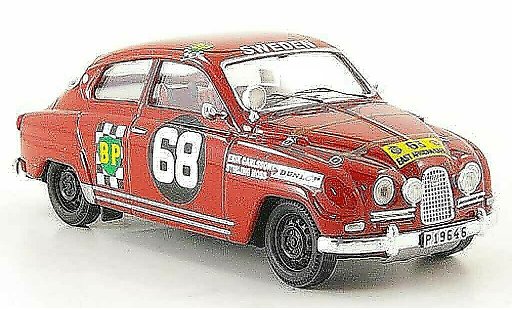 Saab 96 Safari Rally 1/43 Trofeu No.68 East African 15 E.Carlsson / S.Moss miniature