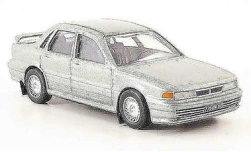 Mitsubishi Galant GTI 1/43 Trofeu 16V grise miniature