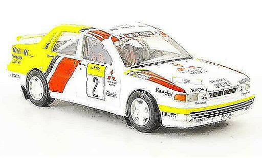Mitsubishi Galant VR4 1/43 Trofeu No.2 ERC 1992 miniature