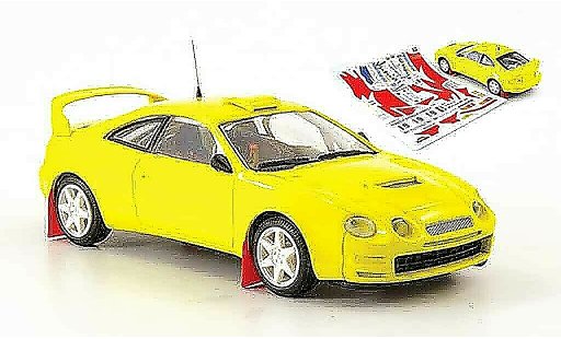 Toyota Celica Base 1/43 Mini Partes gt 4 jaune 1997 miniature