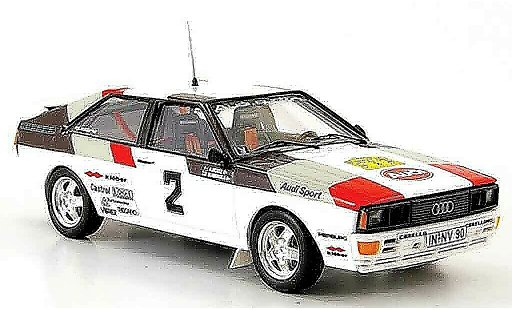 Audi Quattro rallye 1/43 Trofeu No.2 Mikkola Hertz Su&Atilde;&uml;de 1981 miniature