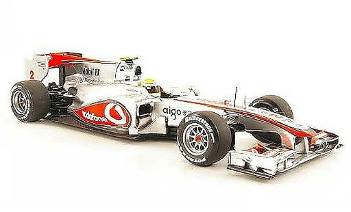 Mercedes F1 2010 1/18 Minichamps McLaren MP4-25 No.2 L.Hamilton Vodafone -Saison miniature