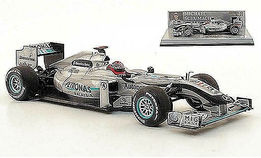 Mercedes F1 2010 1/43 Minichamps GP Petronas MGP W01 No.3 miniature