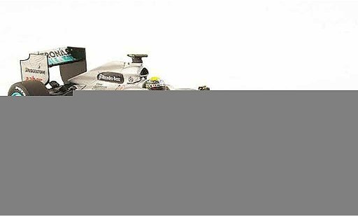 Mercedes F1 2010 1/43 Minichamps GP Petronas MGP W01 No.4 miniature