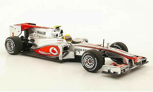 Mercedes F1 2010 1/43 Minichamps McLaren MP4-25 No.2 Vodafone L.Hamilton Saison miniature