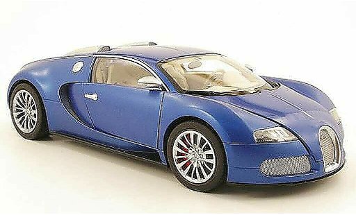 Bugatti Veyron Edition Centenaire 1/18 Autoart 16.4 eb bleu bleu/mat bleu 2009 miniature