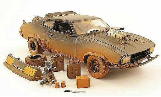 Mad Max ROAD WARRIOR INTERCEPTOR Interceptor 1/18 Autoart MAD MAX falcon xb gt noire/verdreckt 1973 mad max 2 ultimate edition miniature